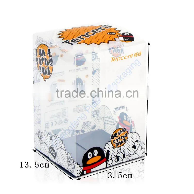 Customized Wholesale PP Clear Plastic Gift Packaging Box