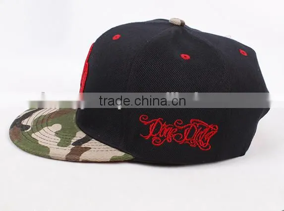 High Quality Camoflage Custom Baseball Cap/Top Quality Camo Sports Cap