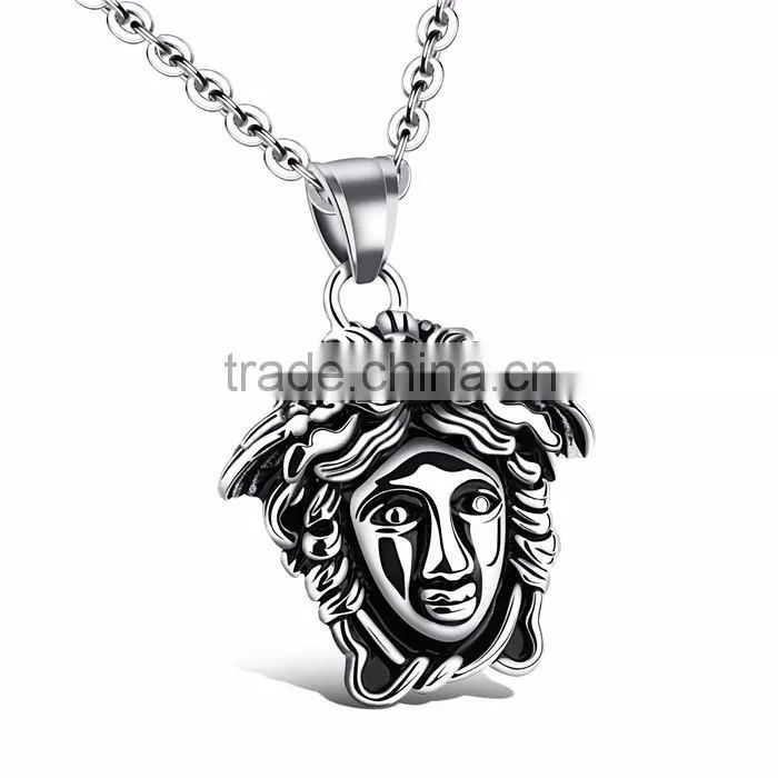 stainless steel design for men fashion trend faith pendant