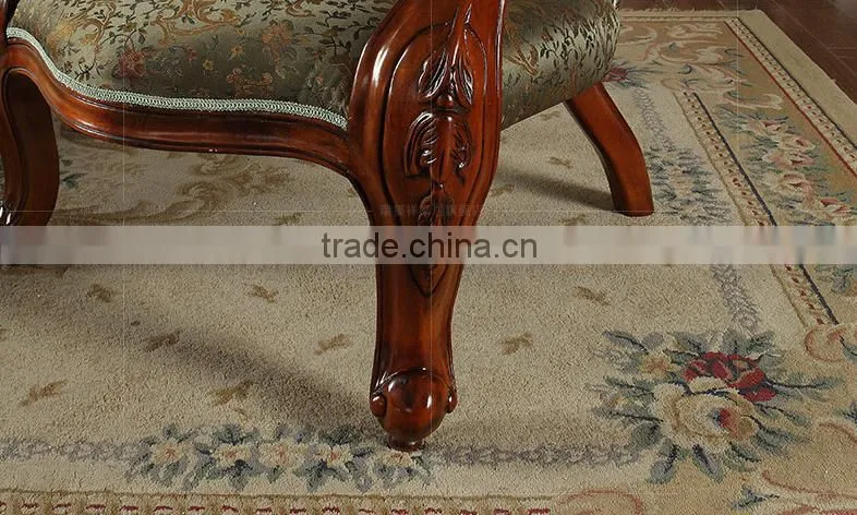 Classic style leisure chairs and table set for balcony and bedroom furniture W-205