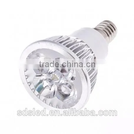 LED spotlight E14 dimmable LED Spot Light 4W Warm White 30 Degree ceiling spot light