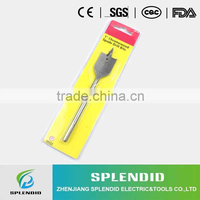 45 Carbon steel flat wood drill bit for wood working