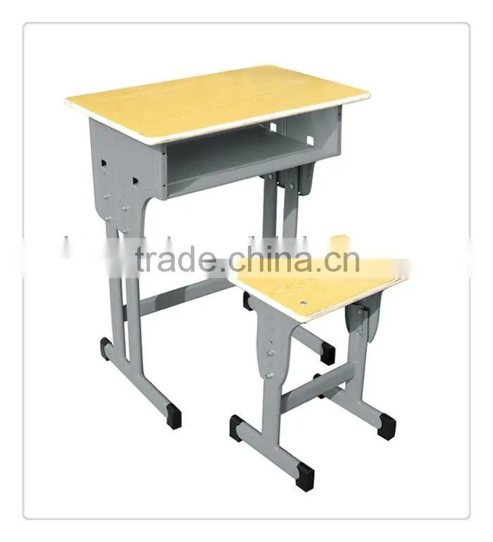 Primary adjustable school student desk with square stool TF-A-813