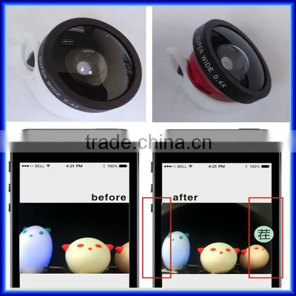 Hot Selling Fisheye lens for iphone 5 5s camera lens mobile phone lens