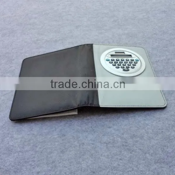 Executive A5 calculator notebook with notepad-HYJB020