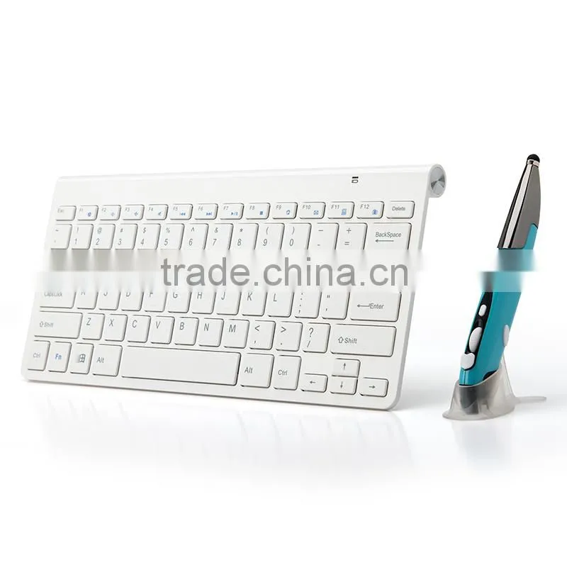 Innovative corporate gift 2016 wireless mouse and keyboard remote for TV, PC and computer