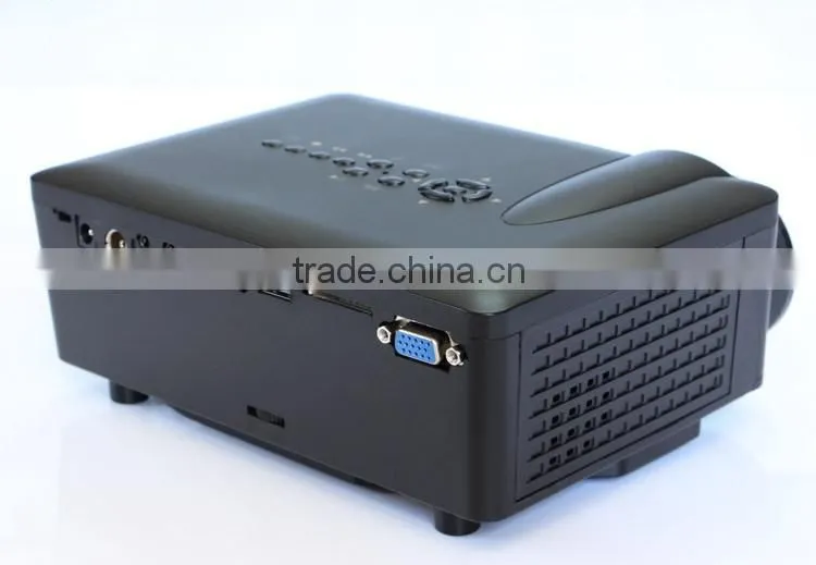2015 Newest LED projector Mini Pico portable Projector TV AV VGA USB & SD with VGA HDMI Home Theater Projectors projeto
