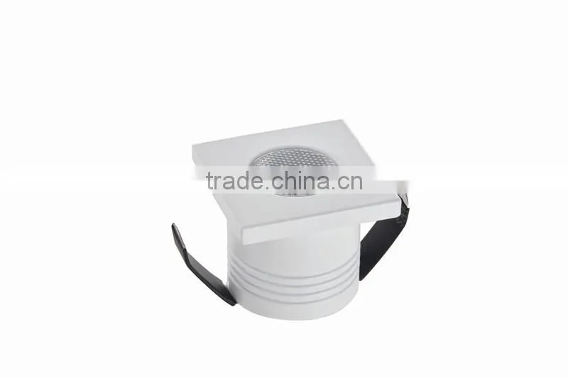 Popular 30mm cutout 3w/5w mini cob led light downlight