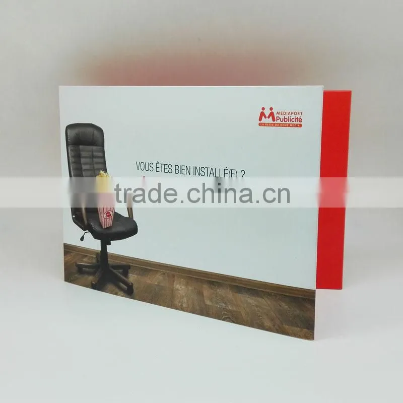 Top quality 3"customized video greeting card module,video greeting card with LCD screen