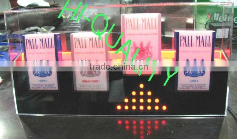 Fashion Acrylic Cigarette Pos stand / LED Acrylic stand