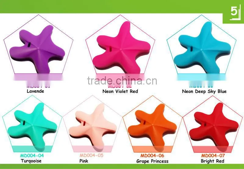 Good infants teething jewelry pendant and necklace bpa free teether