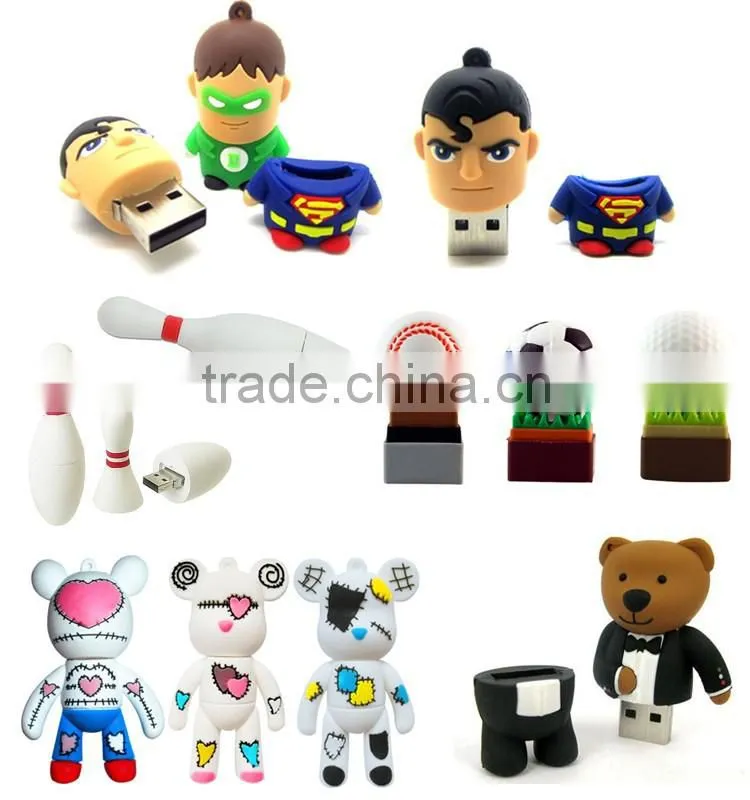 top quality custom plastic 4gb u disk