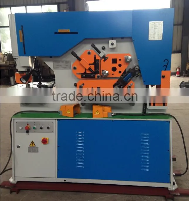 "OHA" Brand Q35Y-50 Economic Hydraulic Ironworker, Ironworker with dies, Economic Ironworker with dies