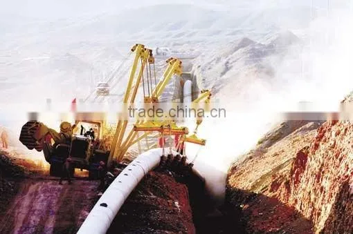 pipe lowering in cradle