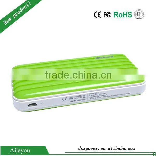 Manufacturer cheap portable 15600mah mobile power bank