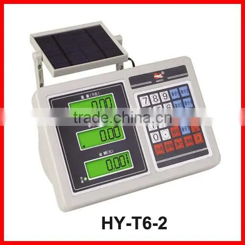 Digital weighing scale indicator