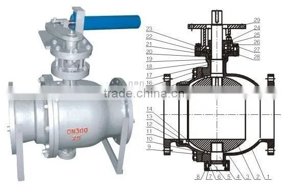 BQ41F-16 Steam Jacket Heat Preservation Ball Valve