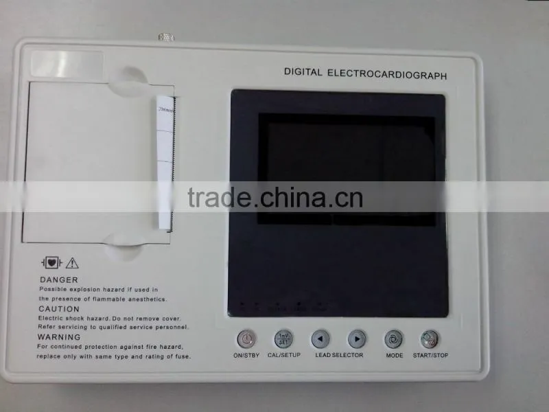 CE and FDA Approved 12 lead ECG EKG Machine with interpretation, JT China manufacturer electrocardiogram ecg test reading