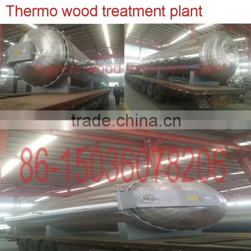 pressure vessel style thermo wood machinery