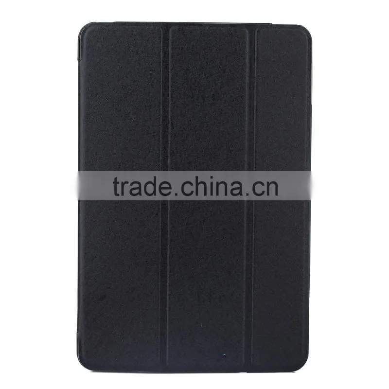 Factory Wholesale Three Folding Flip Standing Leather Case For iPad Pro
