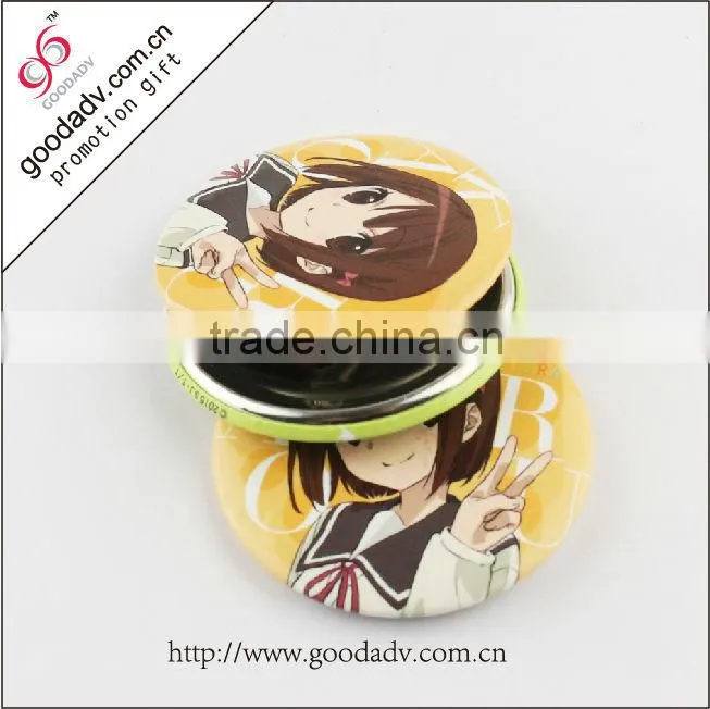 Wholesale new custom christmas logo printed anime pin and badges