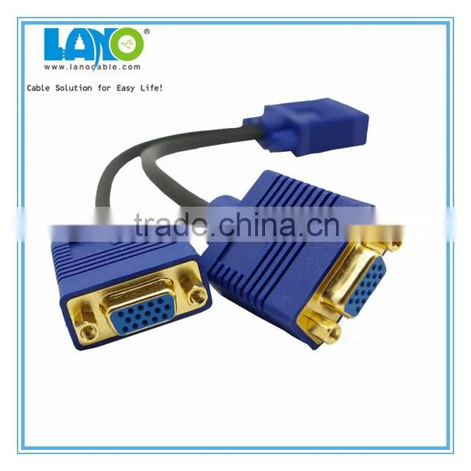50cm video y splitter VGA cable