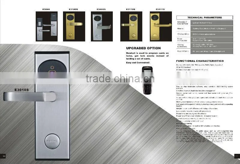 ORBITA ic smart card hotel lock for hotels