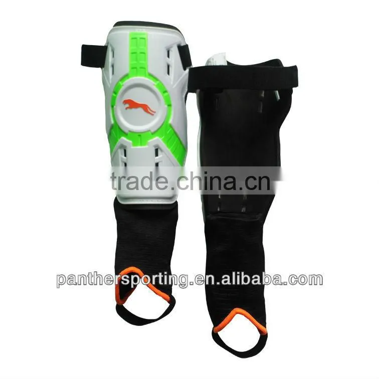 Vented Soccer Shin Guards Shell Design - Adult Sized Shin