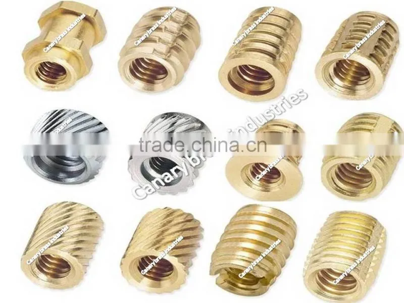 BRASS THREADED INSERTS