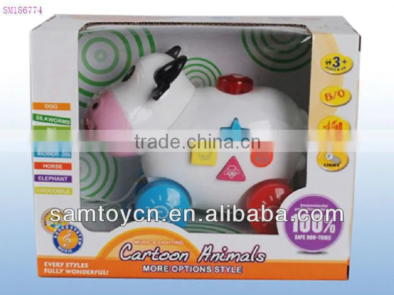 B/O plastic cartoon dinosaur toys