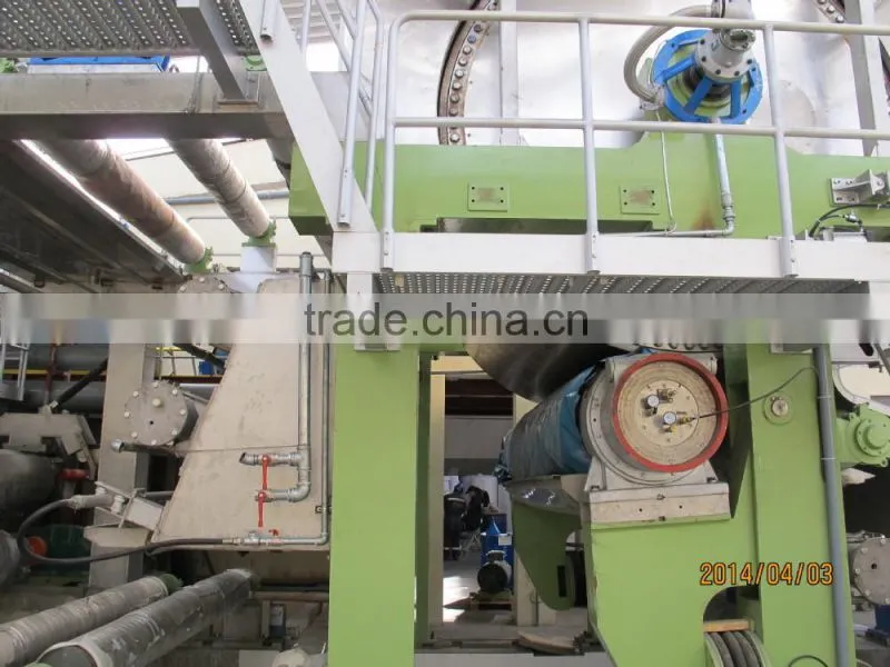 2000mm 15t/d Capacity Fourdrinier Type Toilet Paper Making Machine/Tissue Paper Making Machine