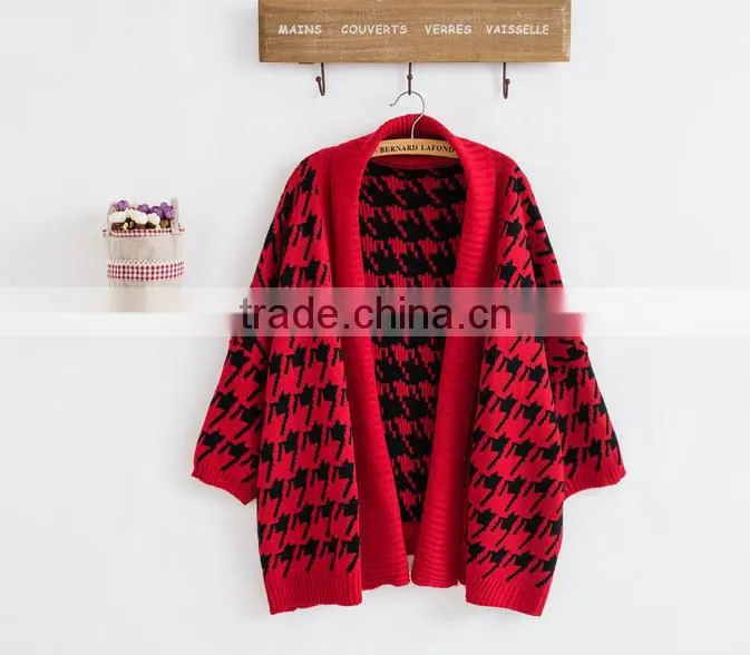 100% polyester knitted sweater