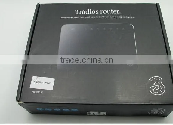 Unlocked 4g lte ZTE MF28GCategory 3 TDD FDD CPE Router