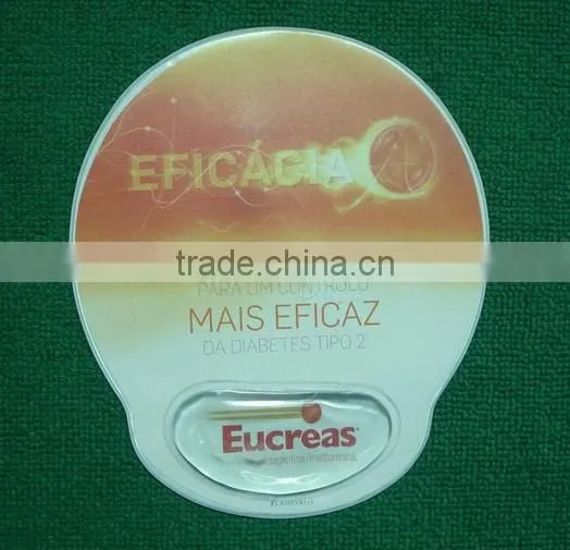 high quality transparent gel mouse pad