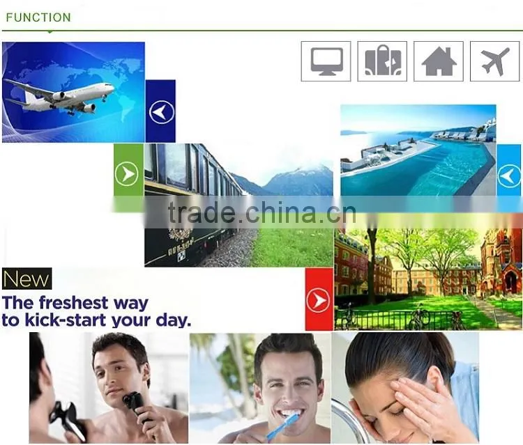 New Fashion Brand Name Men's Travel Bag/Hanging Shaving Kit