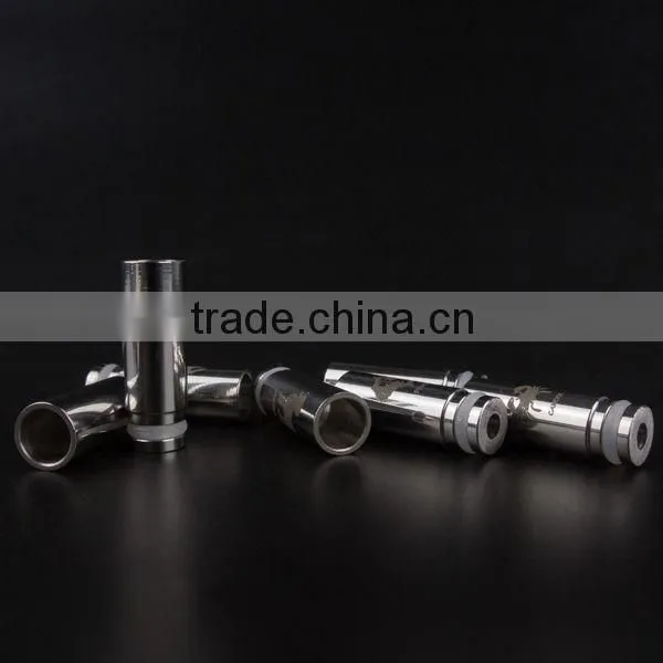 SS wide bore zodiac drip tip with factory price
