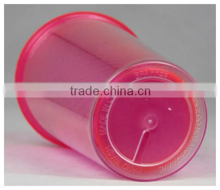 Double Walled Plastic Mini Mug Purple Mug