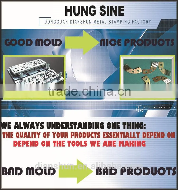 Customized stamping light socket parts used for extension outlet