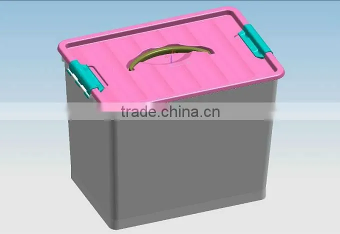 making plastic container mould