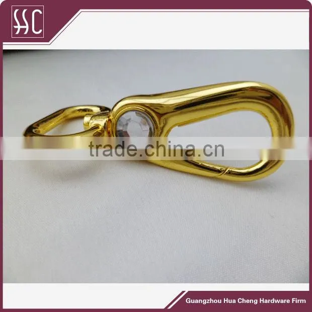 Fashion Golden Snap Hook Wholesale in Guangzhou,Metal Swivel Snap Hook