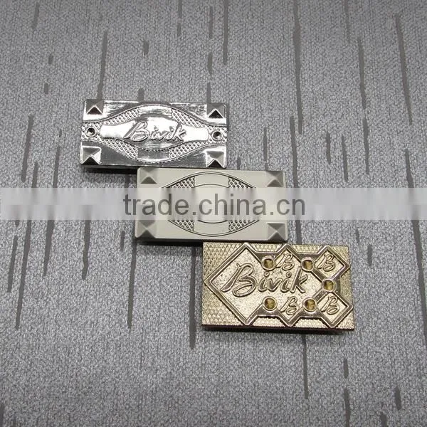 Different Color Handle Metal Plate For Bag