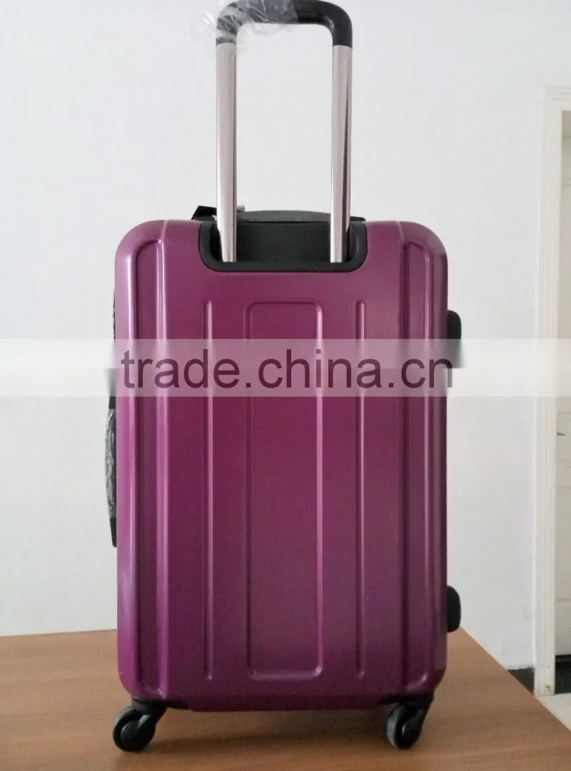2016 Quality ABS+PC Bright colorful trolley luggage set