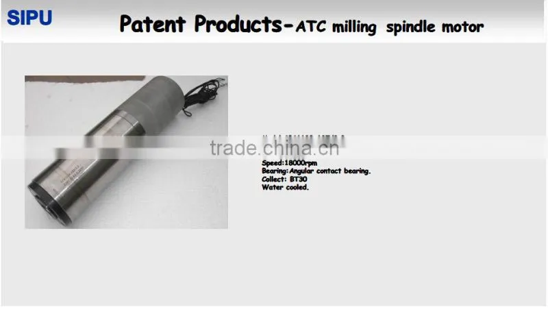 High frequency grinding spindles high speed spindle motor