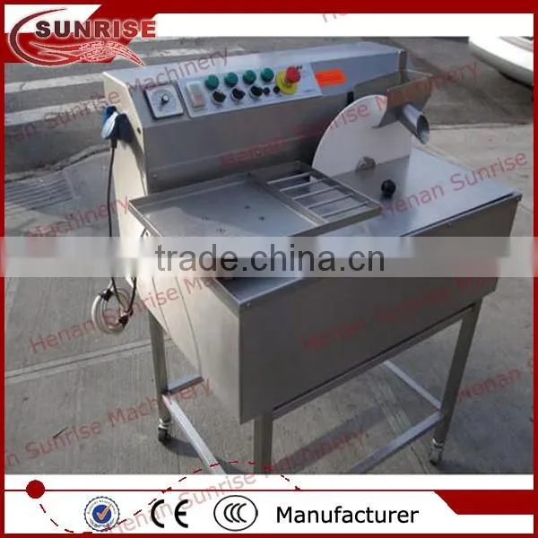 stainless steel chocolate tempering and moulding machine