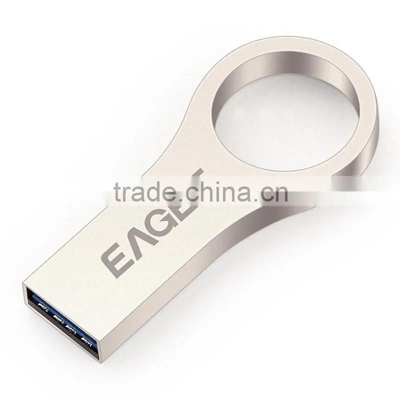 Eaget Unique design Mini waterproof metal Key shape USB Flash Drive USB3.0 1GB-64GB usb memory/CE/ROHS/FCC