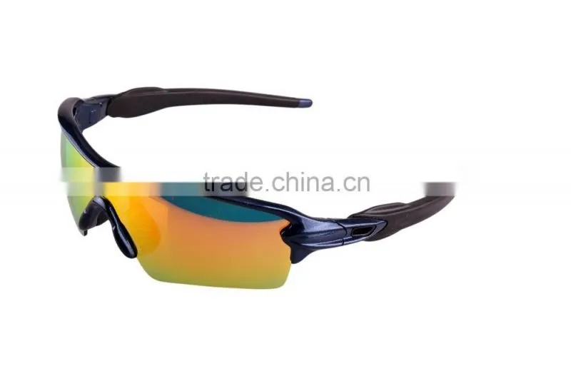 New arrival wholesale Sports Goggle polarized bicycle shape sports cycling sunglasses