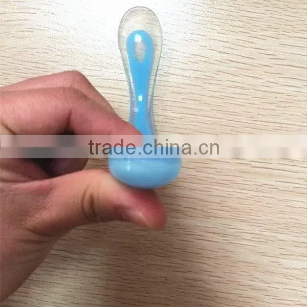 Top quality Cheapest top sell silicone baby spoons