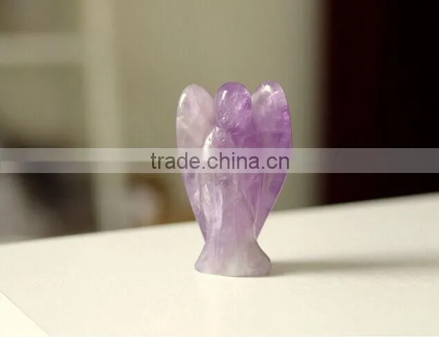 best quality all colours small crystal angel carvings