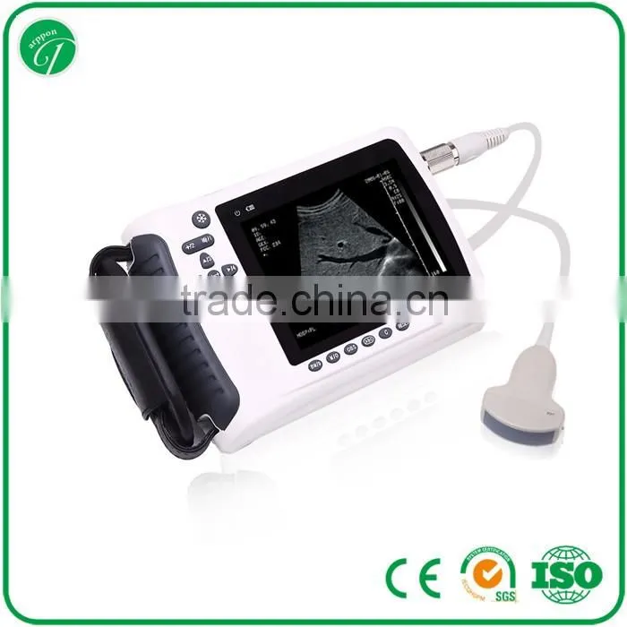 Full Digital B Mode Handheld Ultrasound Scanner with Li-ion battery