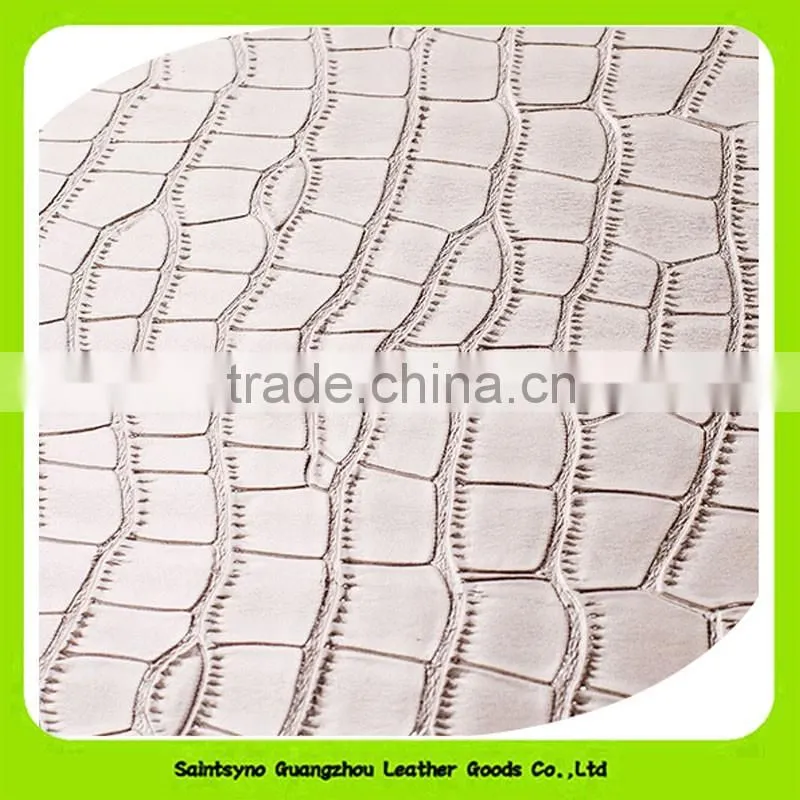 Luxury PU Leather Non-slip Placemat Crocodile Coasters 16019